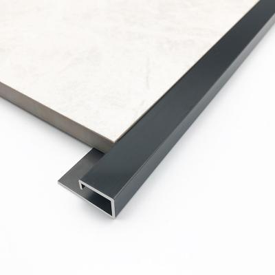 China Wholesale Low Price Metal Profile Tile Stainless Steel Modern Tile Trim Corner Protection for sale