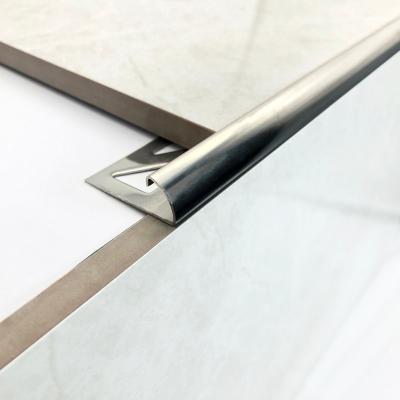 China Modern OEM and ODM Service Supply Luxury Metal Profile Stainless Steel Trims Bathroom Tile for sale