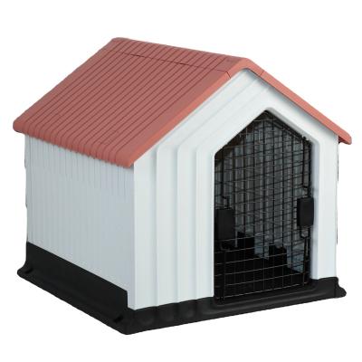 China Breathable Warm Pet Cage Ventilated Outdoor Indoor Pet Houses Large Breathable Kennel Waterproof for sale