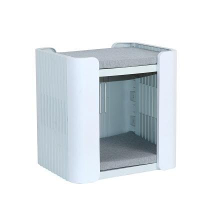 China Factory Direct Wholesale Plastic Breathable Pet Kennel Cage House For Dogs And Cats for sale