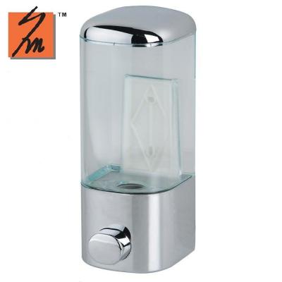 China Industrial Rated Manual Foam Soap Dispenser Plastic Hand Soap Dispenser Hotel Shower Sink Manual Liquid Soap Dispenser for sale