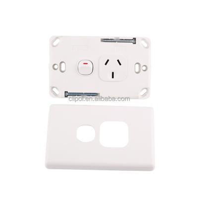 China 250V 15A Single Wall Switches And Power Household Socket DS613-15 for sale