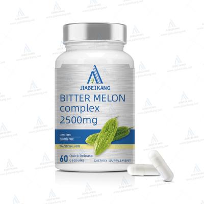 China Lose Weight Supports Liver Health Bitter Gourd Capsules Bitter Melon Capsule Pills With 500mg Bitter Melon Extract for sale