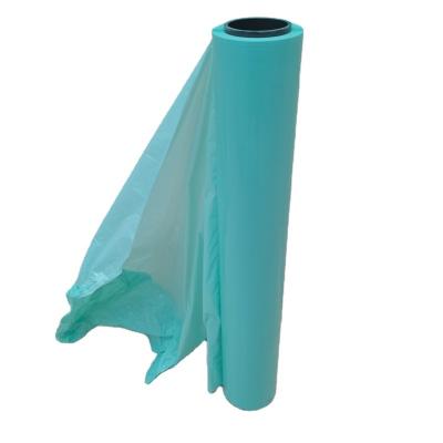 China LLDPE 25mic 500mm grass hay silage moisture proof white green plastic film and bags 750mm for sale for sale