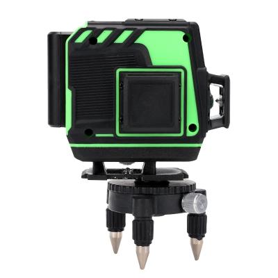 China OEM Best Price Green Line Laser Level 3d Digital Rotating Multi Control Box 360 12 with Stand 12 x 7 x 13.5cm for sale