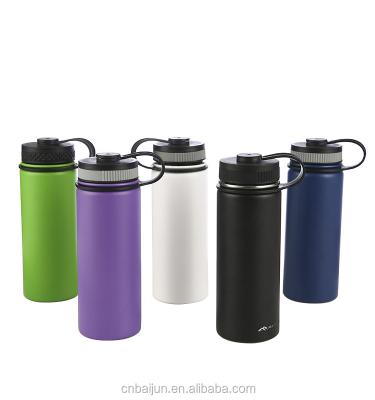 China Sustainable Wholesale Stainless Steel Flask 500ml Kids Thermo Sports Bottles Reusable Water Bottle for sale