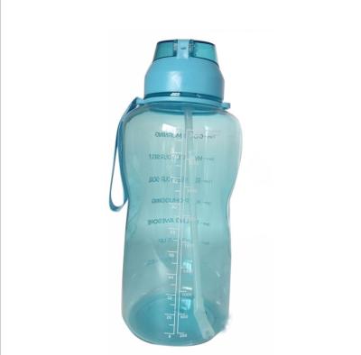 China Viable Plastic Sport Water Bottle Gallon Motivational Water Bottle With Time Marker Time Marker Bottle 100 Ounce for sale