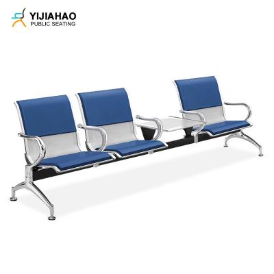 China Modern Public Steel Furniture Metal Bench Seating Airport Hospital Clinic Waiting Room Chairs for sale