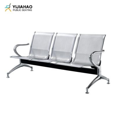 China Contemporary Hot-Selling Three Seater Waiting Bench Customize Hospital Waiting Chair Airport Chair for sale