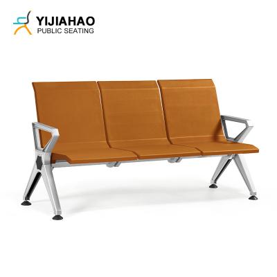 China Modern China Manufacturer Public Metal Office Bench Seating Airport Sofa Chair 3 Seats for sale