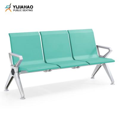 China Modern New Design Public Furniture Metal Steel Waiting Area Airport Seating Chairs For Sale for sale