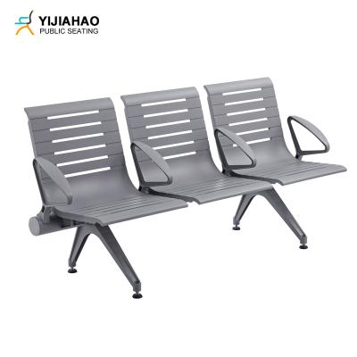 China Modern Metal Steel Furniture Public Seating Airport Hospital Office Railway Station Waiting Chair Metal Chair for sale