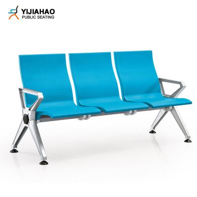 China Modern Modern Design 3 Seats Aluminum Alloy Airport Furniture Airport Seating Bench For Sale for sale