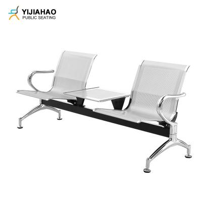 China Modern Cheap Price Hospital Furniture Medical Clinic Chair Patient Room Waiting Chairs With Tea Table for sale