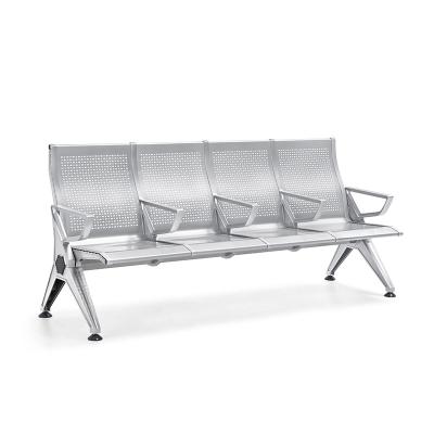 China Modern 3 Seater Airport Hospital Metal Furniture Bench Seating Link Chair Waiting Room Chairs with Arms for sale