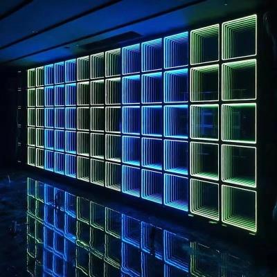 China PLUG-IN LIGHT BOX Poster Light Box For Bar Led Background Wall Custom Acrylic Display Stand Neon Sign Hotel Led Decor Light for sale