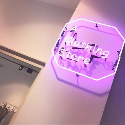 China PLUG-IN LIGHT BOX Bar Room Custom Led Sign Neon Strip Light Wedding Party Colored Acrylic Lettering For Neon Lights Signs for sale