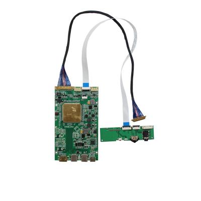 China Type C HD MI Controller Board For 4 Lane Computing Work For 15.6 Inch 3840x2160 4K LCD Screen 15.6inch NV156QUM-N44 NV156QUM-N32 for sale