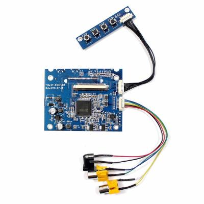 China 2AV LCD Controller Board VS-D1612-N3 Work For 3.5