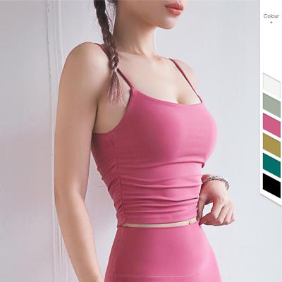 China Breathable Women Slim Buttery Soft Sports Bra Straps Naked Sexy Loose Girl Suppliers for sale