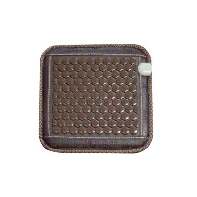 China Electric Therapy Pad For Home Use Infrared Heat Heating Cushion Jade Stone Therapy FIR Ray Cushion for sale