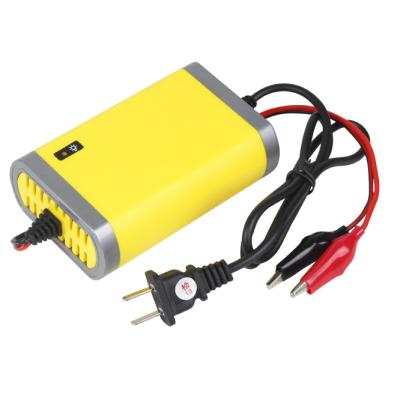 China UniversalÂ   Motorcycle Battery Charger 12V2A Full Protection Three-stage 20A Charger Intelligent Intelligent High Power Pulse for sale