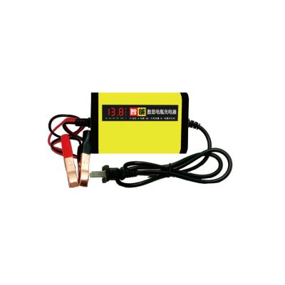 China 12v motorcycle/scooter battery charger intelligent lead acid battery auto universal repair charger for sale