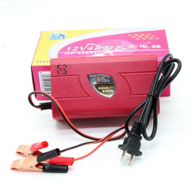 China Motorcycle/Scooter Car Battery 12V Volt Battery Charger Pedal Motorcycle 36AH Intelligent Pure Copper Universal Charger for sale