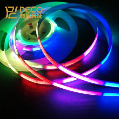 China SK6812 Desktop COB LED Strip RGB Smart Dream COB Built-in Color LED Addressable Strip IC 24V 12V 5V for sale