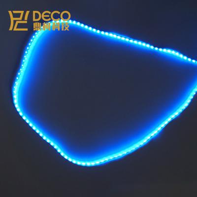 China Residential 1.5mm 2mm 3mm super slim flexible 3.5mm LED strip, non-rigid LED strip for building model, sand table model for sale