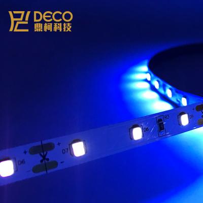 China DC 12V 24V 60leds 120leds/m Residential Waterproof Purple 5050/2835 UVA UV 365nm 395nm Led Strip Lighting For Money Check for sale