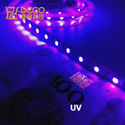 China Strip 395nm, Purple LED Light Strip For Currency Checking, Food Disinfection Currency Detector 5050 UV Special Soft Purple Light Money Checking Authority for sale