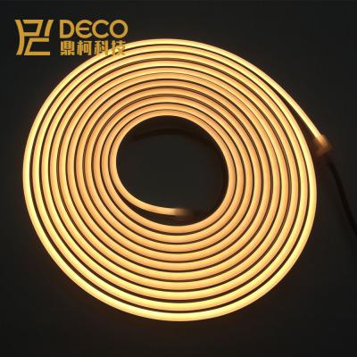 China LANDSCAPE 12V 24V 0612 Waterproof Silicone LED Strip Light IP67 LED Neon Ribbon Light 6*12mm with 8mm PCB for sale