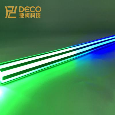 China LANDSCAPE Circular Diameter 22mm Series Striped LED Rope Light DC12V DC24V RGB 360 Degree Accessible Flexible Neon LED Strip Light for sale