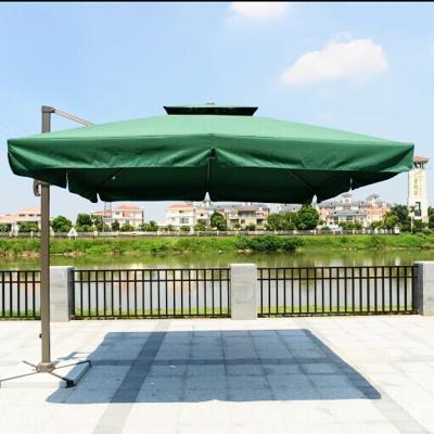 China 3m Stainless Steel Modern Patio Umbrella Outdoor Aluminum Patio Umbrella for sale