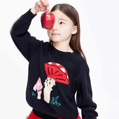 China 2022 Long Sleeve Round Neck Sweater New Anti-Shrink Knitted Sweater Jacket Girls Wear During Fall And Winter Seasons. for sale