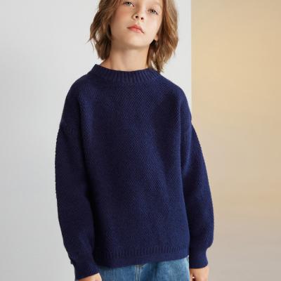 China 2022 autumn high-grade children's spring and classic anti-shrink neck round sweater knitted sweater quality children's clothing for sale