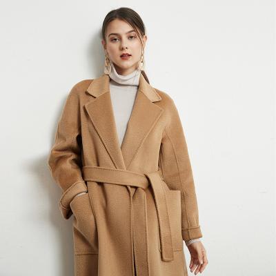 China Custom Factory Wholesale Customization Winter Goods Women s Wear Coat Popular Design High Quality Breathable Cashmere Coat for sale