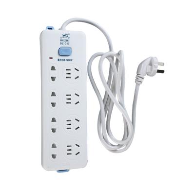 China Supply Manufacturer Switch Electrical Outlets AU 10A 220V Multi Standard Residential/General Purpose Multi Socket and Plug Power Outlet for sale