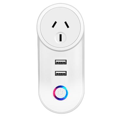 China US Residential/Multi-Purpose WiFi Smart Home Tuya Products Tuya Products Amazon Smart Plug American Most Popular Dual Usb WiFi for sale