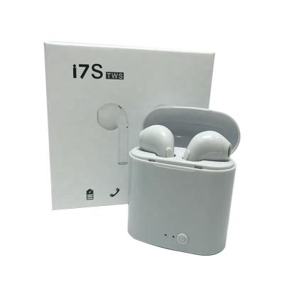 China 2019 I7s TWS In-ear Headset i7s Mini Earphone Stereo Earbuds TWS With Mic Charging Pod Wireless Earphone for sale