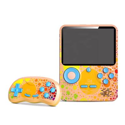 China G6 Handheld Game Player Built 666 In 1 Retro Classic Game Machine Color Screen Game Consoles G6 Classic Game Console for sale