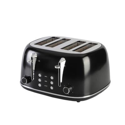 China Retro Style Hotel Breakfast Round Button Toaster Sandwich Maker Stainless Steel 4 Pieces for sale