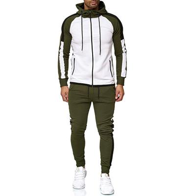 China Plus Size Men's Tracksuit Hoodie Sets Autumn Logo Custom Hoodies Sport Plus Size Long Sleeve Two Piece Set for sale