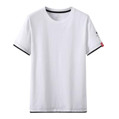 China High Quality Breathable Cotton 100% Cotton T-shirts Custom Youth Mens T-shirts 200 Grams Plus Size Tee for sale