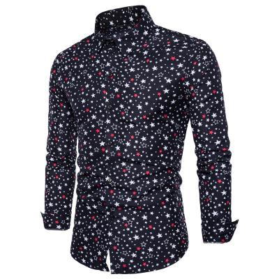 China Wholesale High Quality QUICK DRY Designer Button Up Men's Shirts Long Sheath Casual Print Shirt Dress for sale