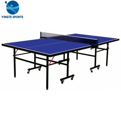 China Competitive price environmental friendly ping pong table folding common size sport ping pong table for sale