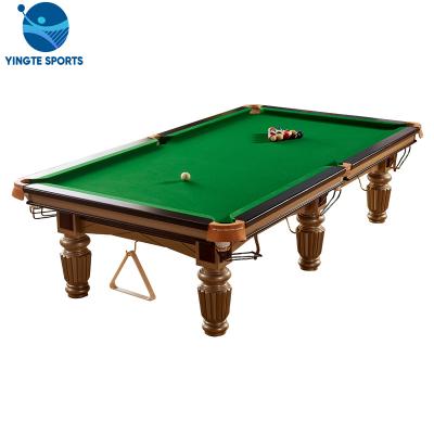 China Leisure 8 12 Ball Snooker Billiard Pool Table 10ft Snooker Pool Table for sale