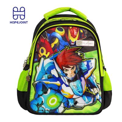 China Cute student bagpack kids boy backpack kids school bags new cartoon PVC printing school bag suppliers backpack for boys for sale