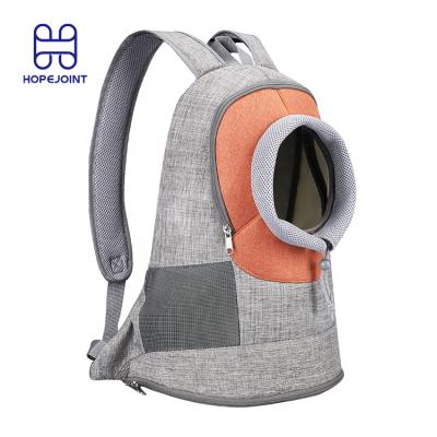 China Breathable Backpack With Mesh For Small Cats Waterproof Dog Cat Pet Carrier Travel Bag Breathable Carrying for sale